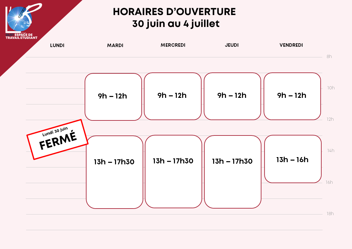 Horaires l'R