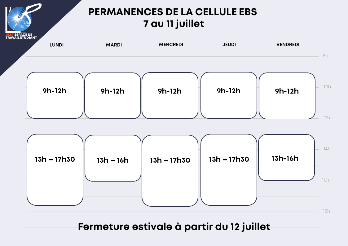 Horaire EBS
