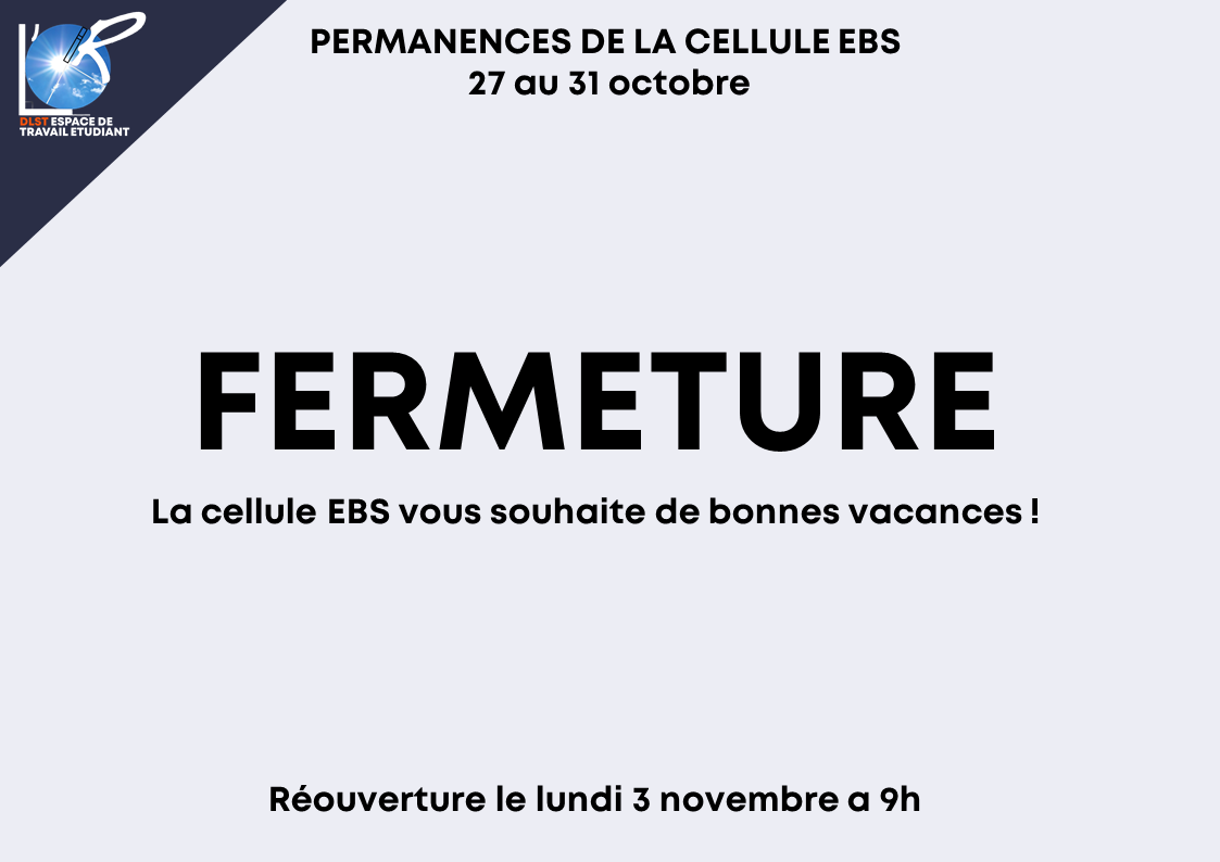 Horaires EBS