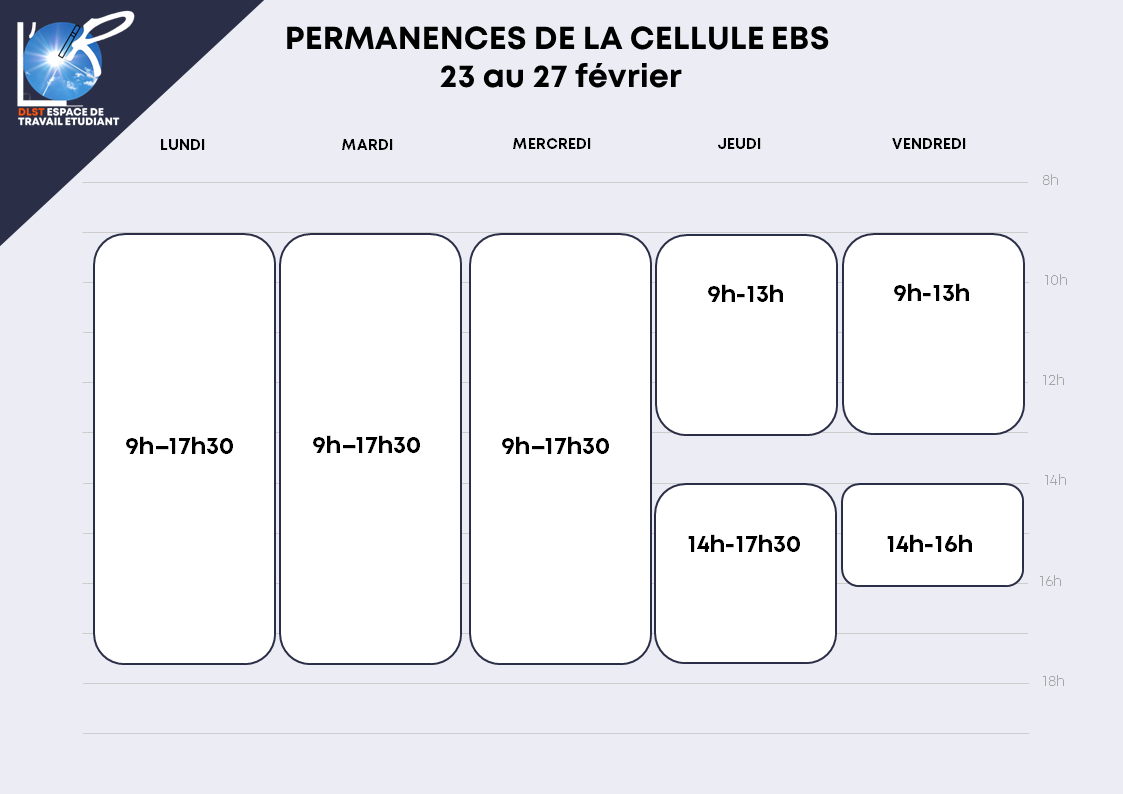Horaires EBS