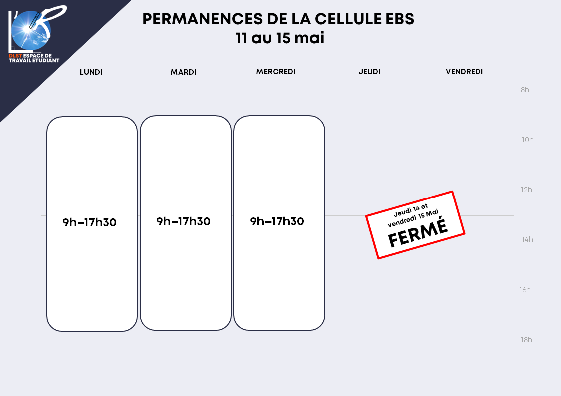 Horaires EBS